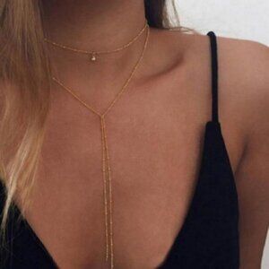 Boho Necklace choker multilayer Jewelry